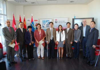 Una delegación de China visita el VEM